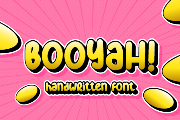Booyah: A Playful Handwritten Font for Digital Branding