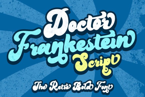 Doctor Frankestein: A Bold Script Font for Standout Digital Headlines