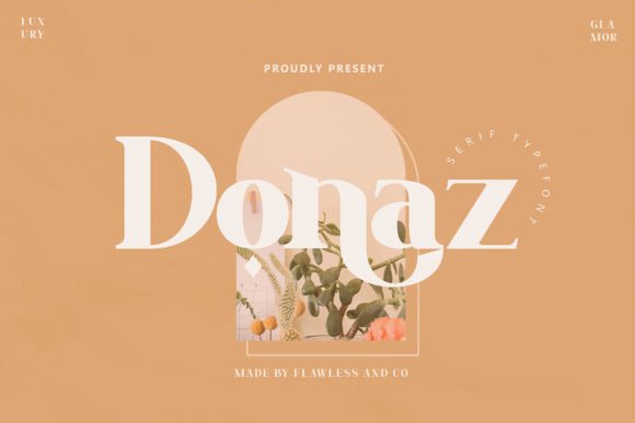 Donaz: A Serif Font That Feels Like Finding an Old Book in a Sunlit Attic
