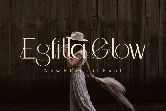 Egfilla Glow: A Serif Font That Makes Your Headlines Feel Intentional