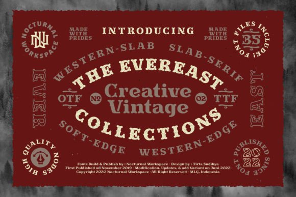 Evereast Collection: A Slab Serif That Anchors Editorial Mood