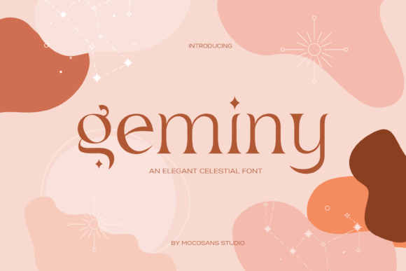 Geminy: A Decorative Font That Feels Like a Warm Conversation