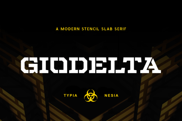 Giodelta: A Bold Slab Serif Font That Commands Attention Online