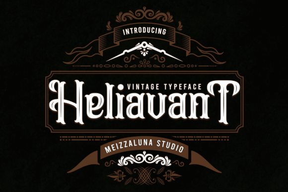 Heliavant: A Blackletter Font That Anchors Your Campaign’s Mood