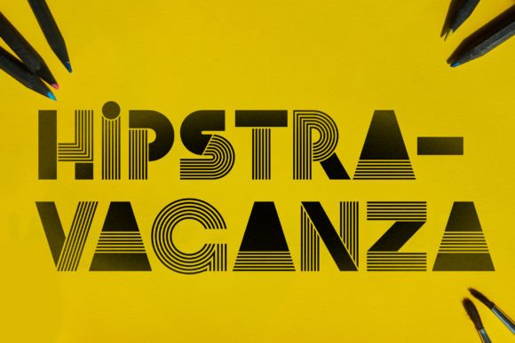 Hipstravaganza: A Bold Decorative Font for Memorable Branding