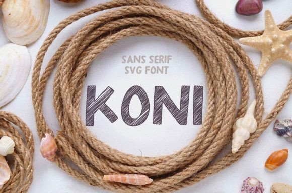 Koni: A Natural Sans Serif for Digital Branding