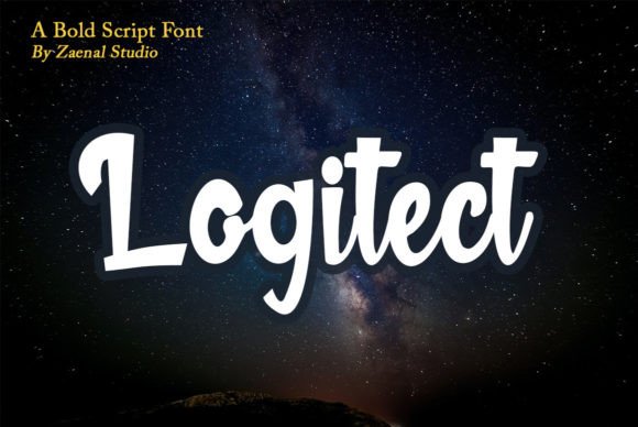 Logitect: A Premium Script Font That Elevates Real Branding