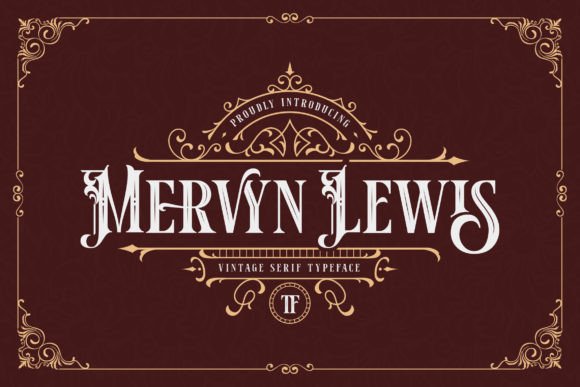 Mervyn Lewis: A Playful Blackletter Font for Distinctive Web Headlines