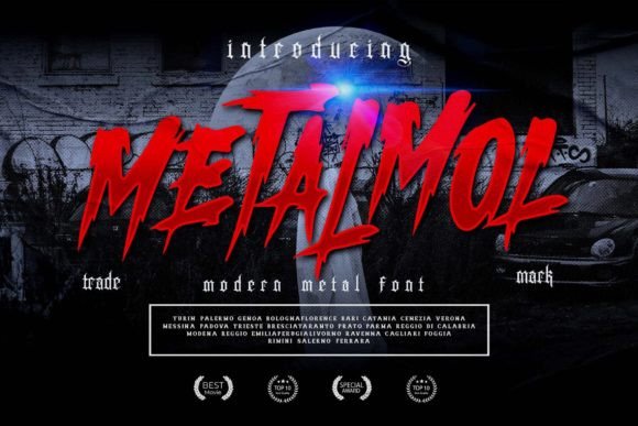 Metalmol: A Blackletter That Earns Its Weight