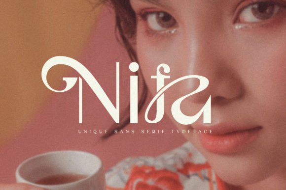 Nifa: A Playfully Nostalgic Sans Serif Font for Real Small Business Branding