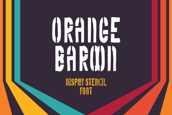 Orange Baroon: A Thoughtful Display Font for Vintage-Inspired Editorial Design