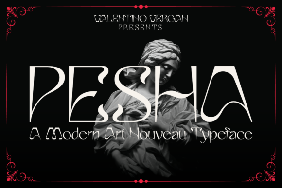Pesha: A Distinctive Sans Serif Typeface for Digital Branding