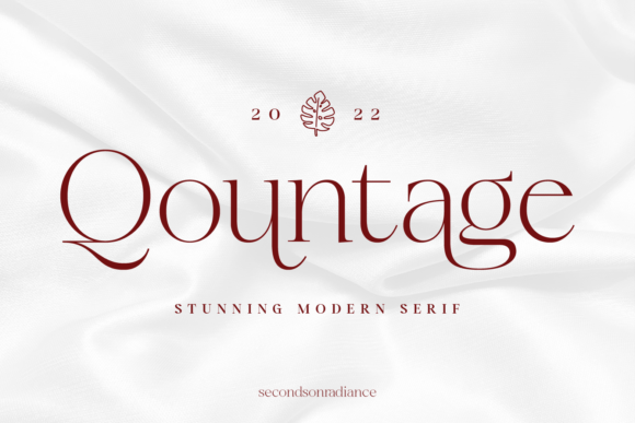 Qountage Serif Font for Handmade & Vintage-Inspired Products