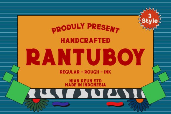 Rantuboy: A Slab Serif Display Font That Grabs Attention—Fast