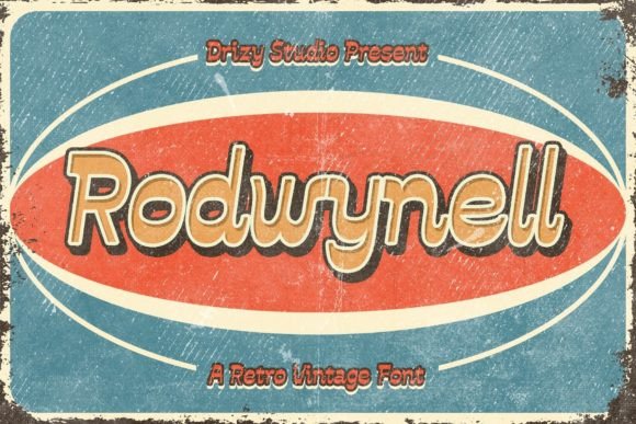 Rodwynell: A Retro Slab Serif That Anchors Brand Identity