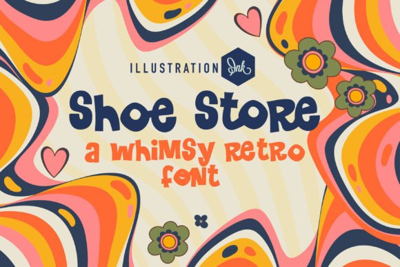 Shoe Store: A Whimsical Sans Serif Font for Scroll-Stopping Campaigns