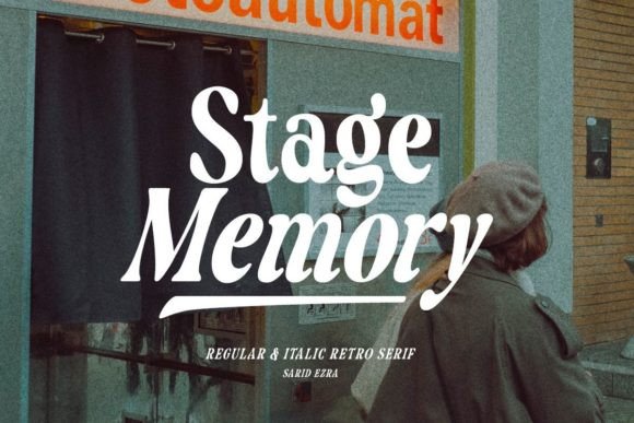 Stage Memory: A Serif Font That Commands Attention